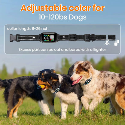 2026 AI-Powered Dog Training Collar - 3300Ft Range, Automatic Mode & IPX7 Waterproof Anti-Bark Solution
