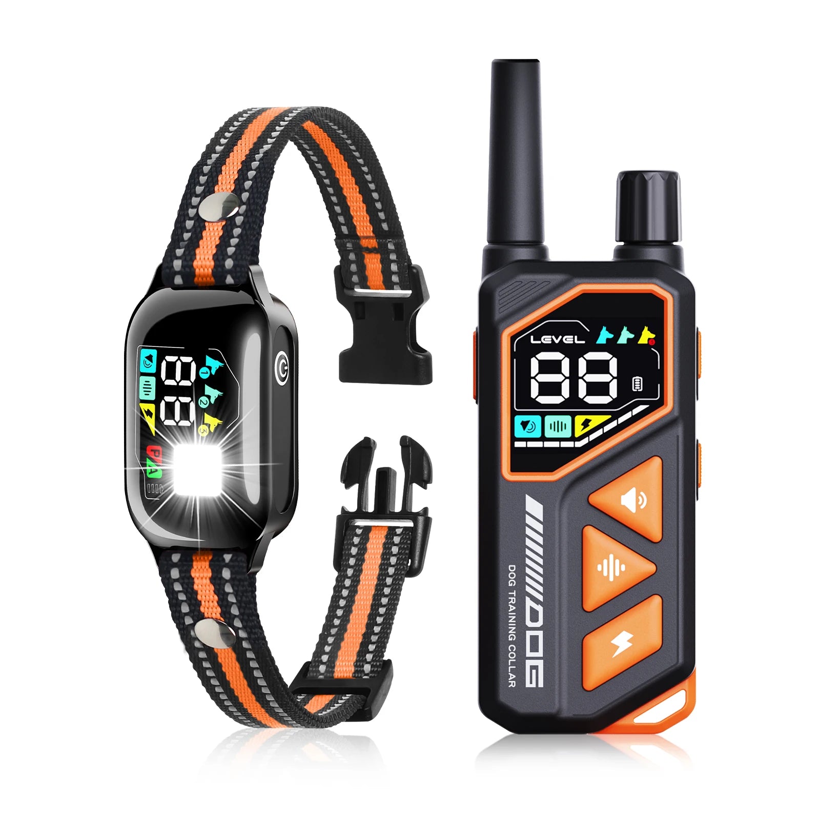 2026 AI-Powered Dog Training Collar - 3300Ft Range, Automatic Mode & IPX7 Waterproof Anti-Bark Solution