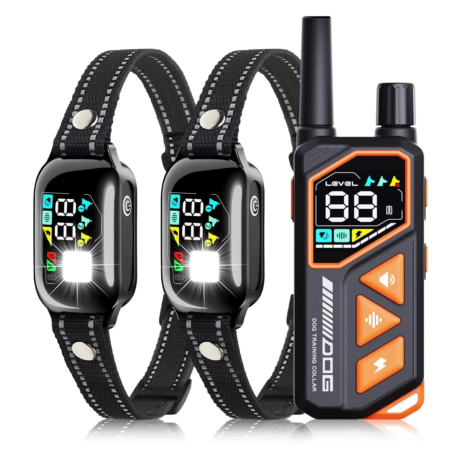 2026 AI-Powered Dog Training Collar - 3300Ft Range, Automatic Mode & IPX7 Waterproof Anti-Bark Solution
